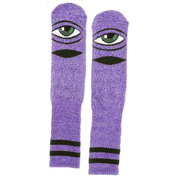 Toy Machine - Sect Eye Sock (Heather Purple)