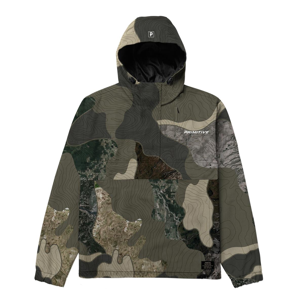 Primitive Call Of Duty Mapping Anroak Jacket Olive 303boards