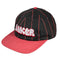 Baker - Bubble Pin Snapback Hat (Black/Red)