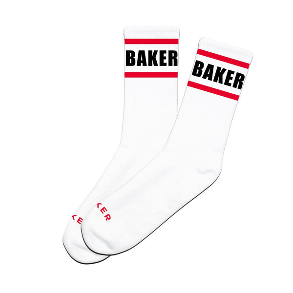 Baker - Impact Socks (White)