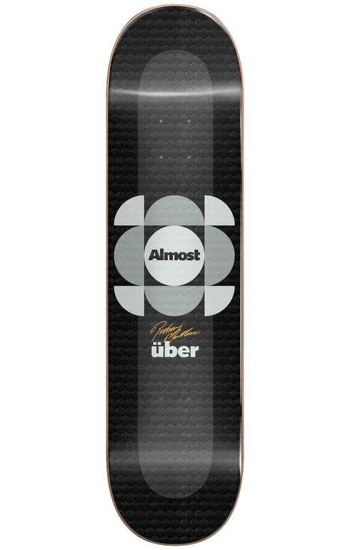 Almost - Mullen Uber Expanded Silver Deck (8.25") *SALE