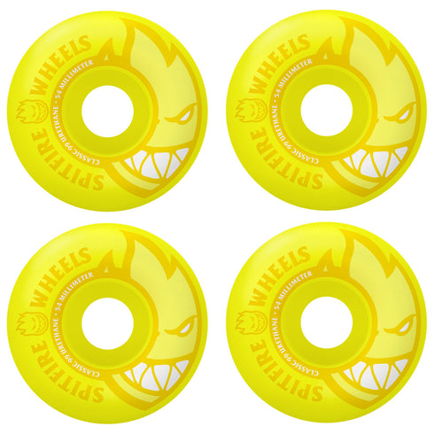 Spitfire - Bighead Neon Yellow Wheels (54mm)