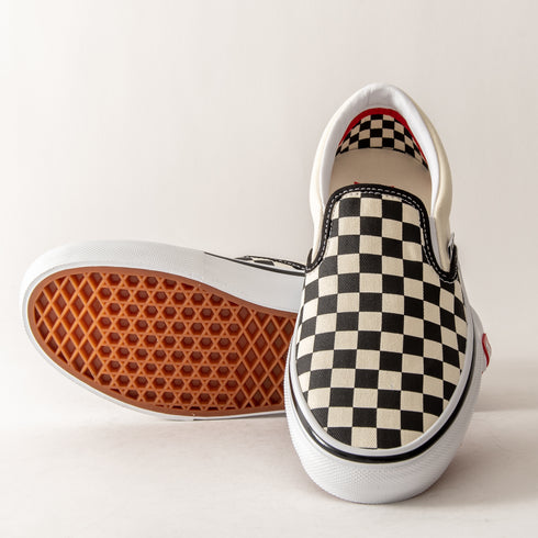 Vans - Skate Slip-On (Checkerboard Black/Off White)