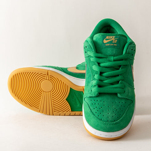 Nike SB - Dunk Low Pro (Lucky Green/Metallic Gold)