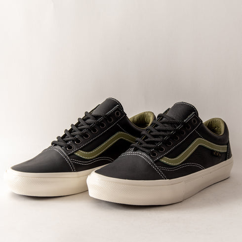 Vans - Skate Old Skool (Butter Leather Black/Green) *SALE