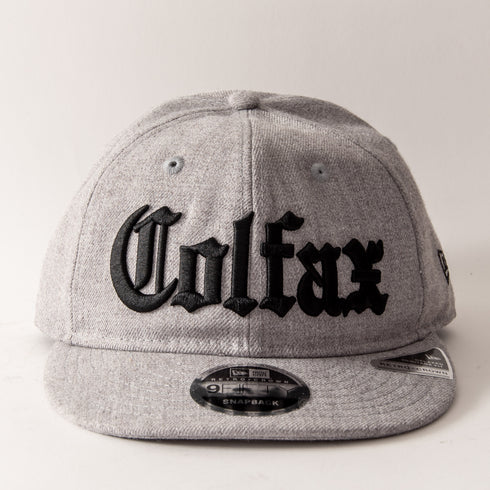 303 Boards - Colfax "Eazy" New Era Retro Crown Hat (Grey/Black) *SALE