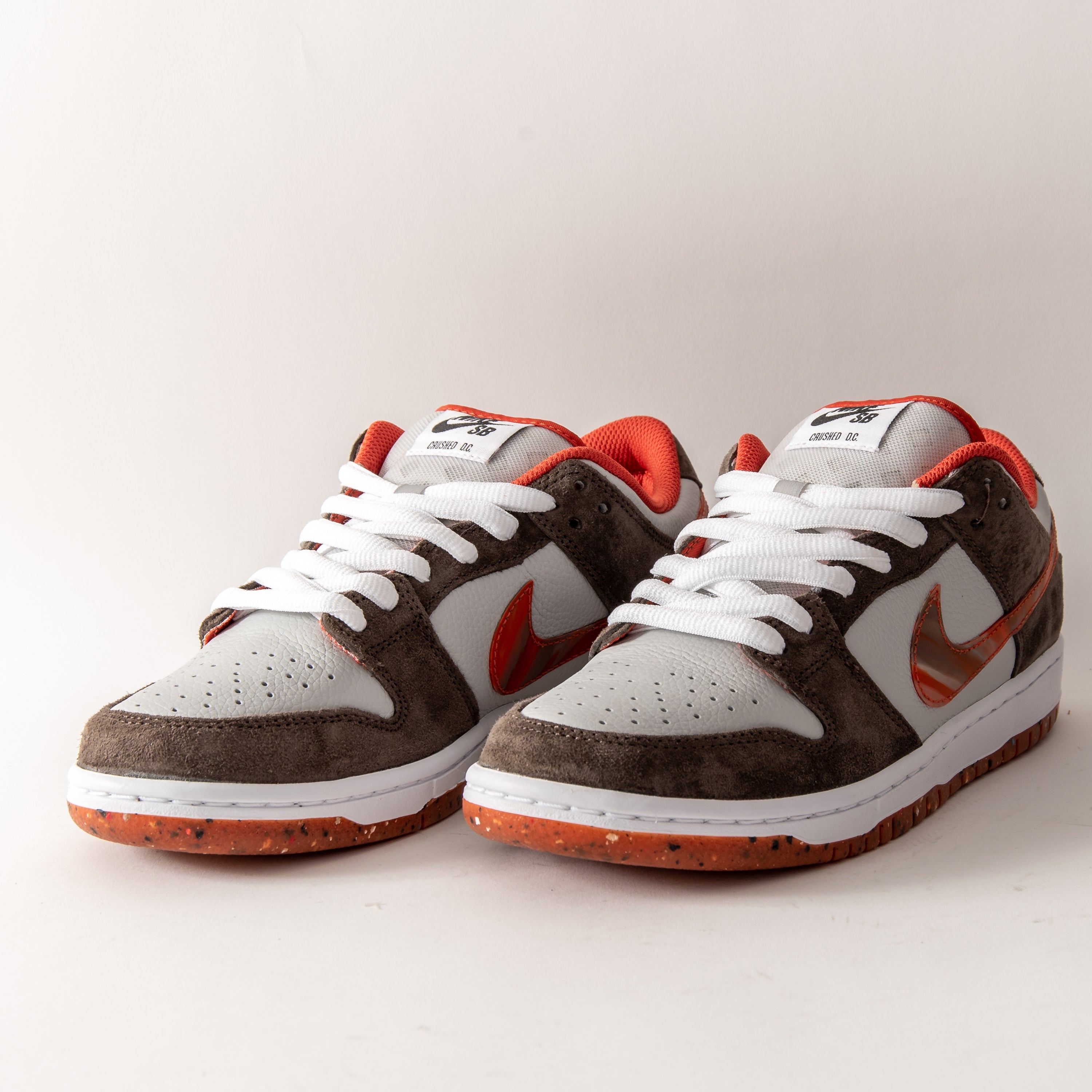 Nike SB - Dunk Low Pro QS (Olive Grey/Mantra Orange) – 303boards.com