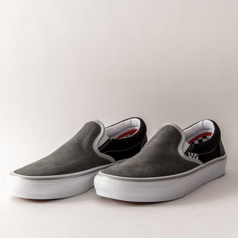 Helt vildt tegnebog Forblive Vans - Skate Slip-On (Reflective Black/Grey) *SALE – 303boards.com