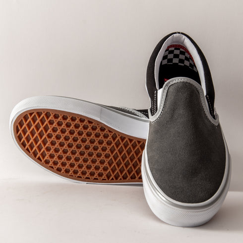 Helt vildt tegnebog Forblive Vans - Skate Slip-On (Reflective Black/Grey) *SALE – 303boards.com