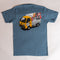 303 Boards - 303 X OJ Wheels Shirt (Slate Blue)