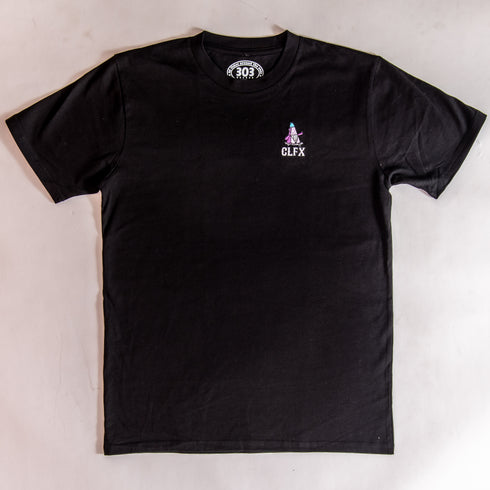 303 Boards - CLFX Block Pyramid People Shirt (Black)