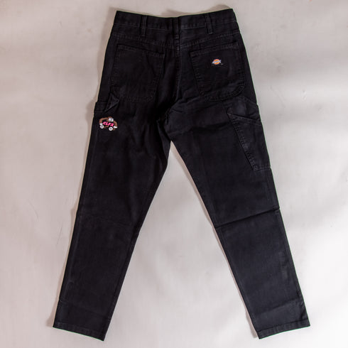 303 Boards - Colfax Powered Stonewashed Duck Carpenter Pants (Black)