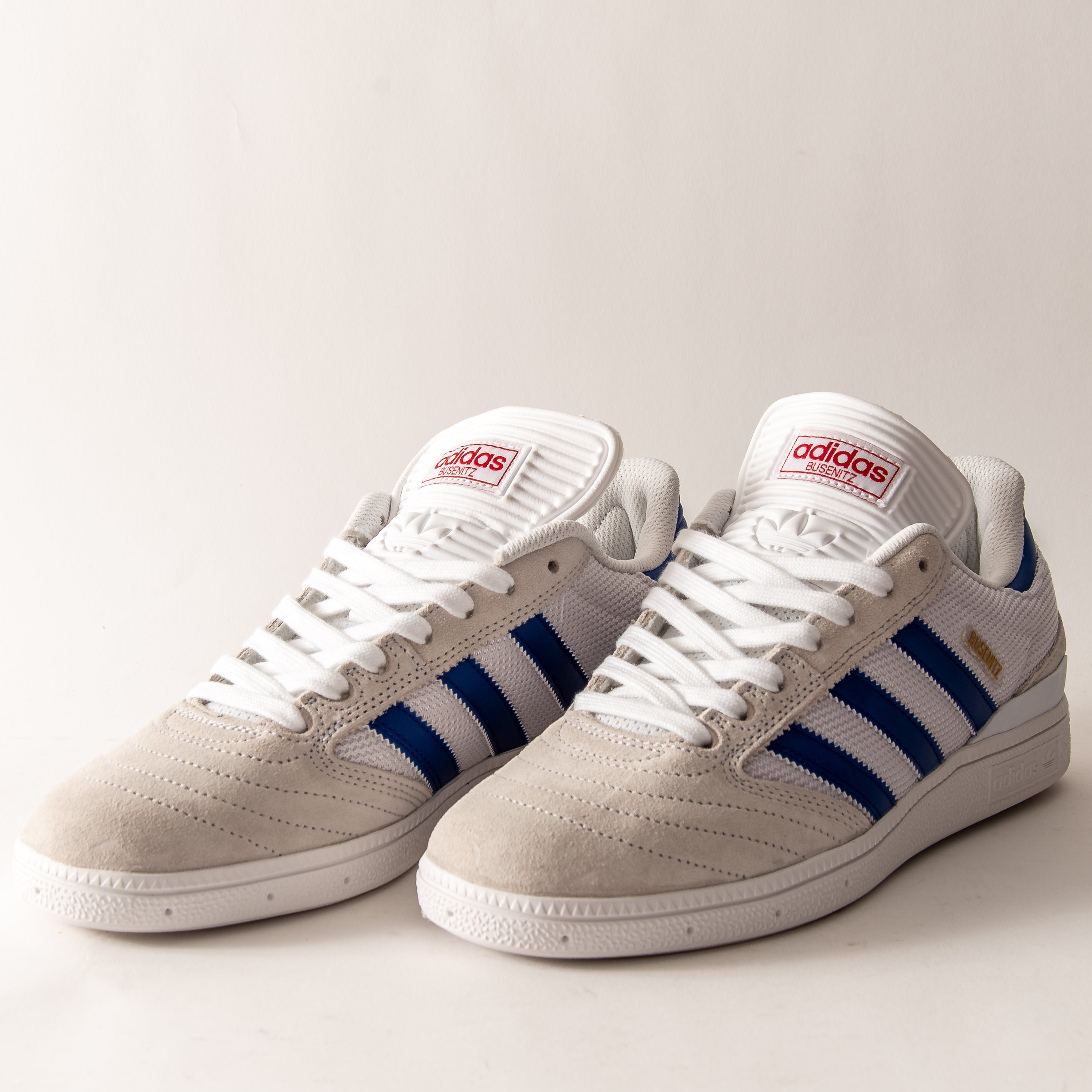 Adidas - Busenitz (White/Blue/Gold) –