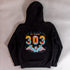 303 Boards - 303 Paky Guadalupe Hoodie (Black)