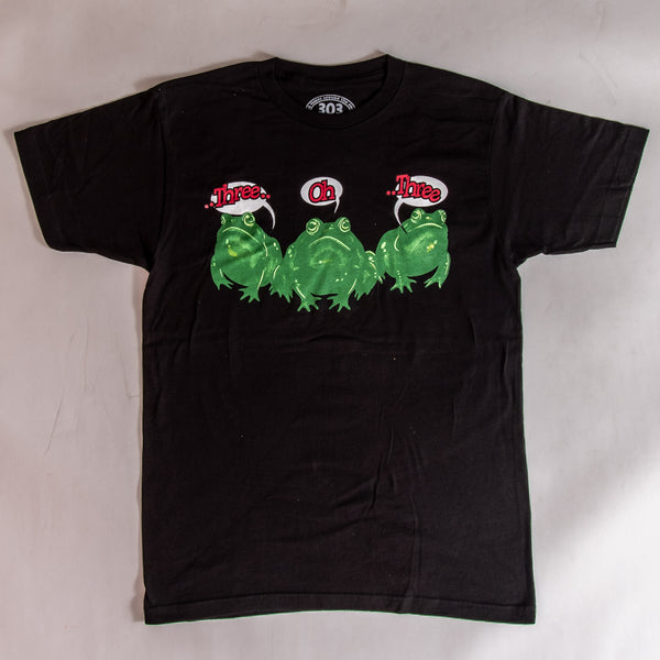 303 Boards - 303 Frogs Shirt (Black)