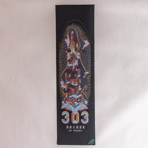 303 Boards - 303 X Paky Guadalupe Mob Griptape