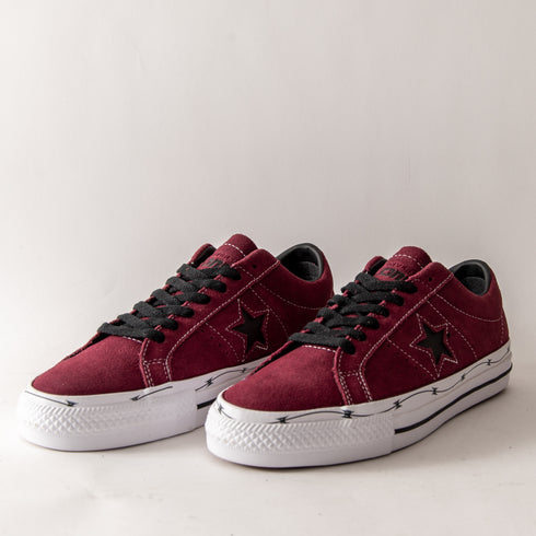 Cons - One Star Pro OX (Deep Bordeaux/White) –