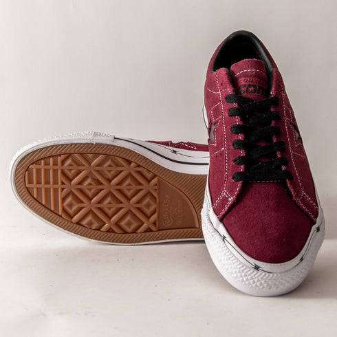 Cons - One Star Pro OX (Deep Bordeaux/White)