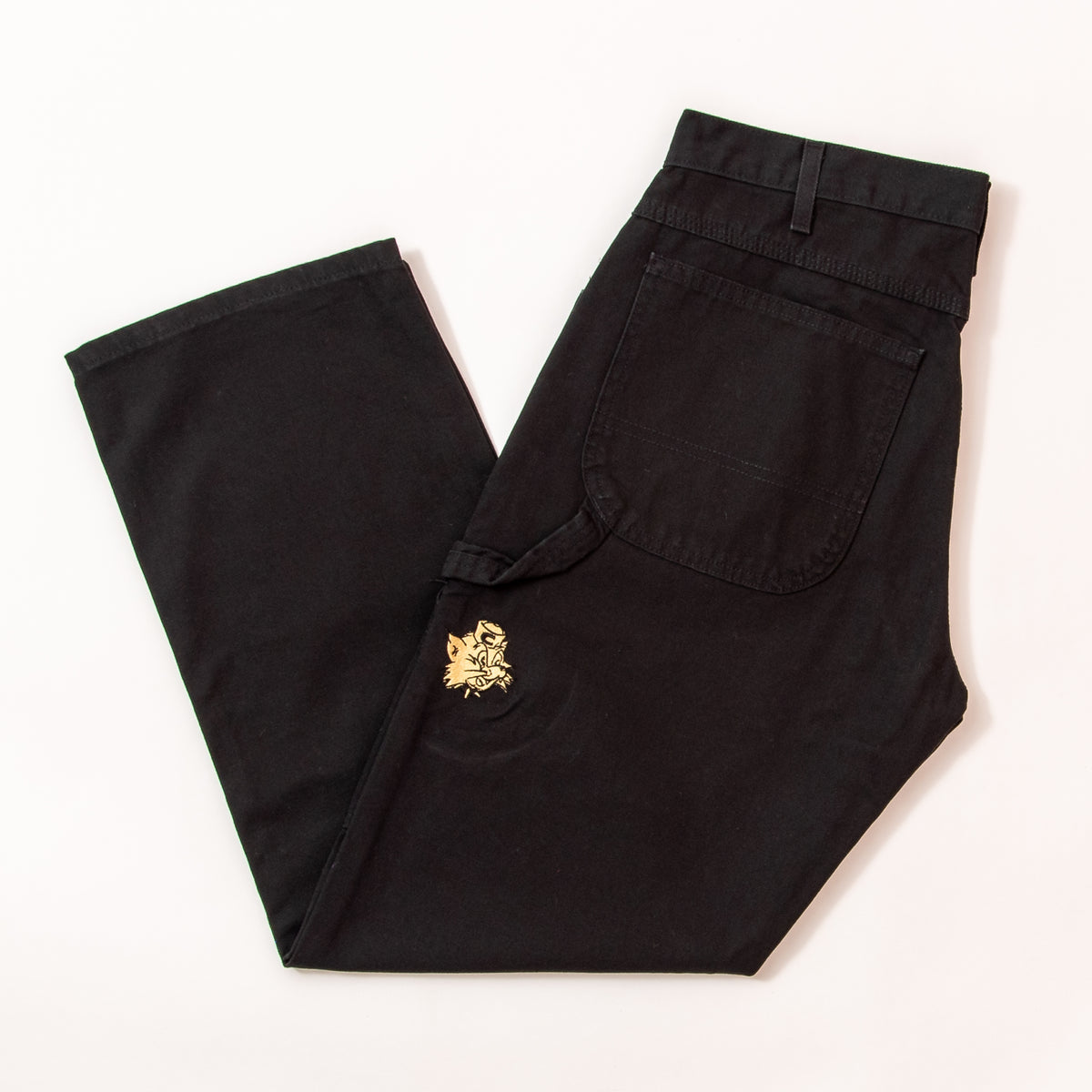303 Boards 303 X Dickies Mascot Relaxed Fit Carpenter Jeans (Black