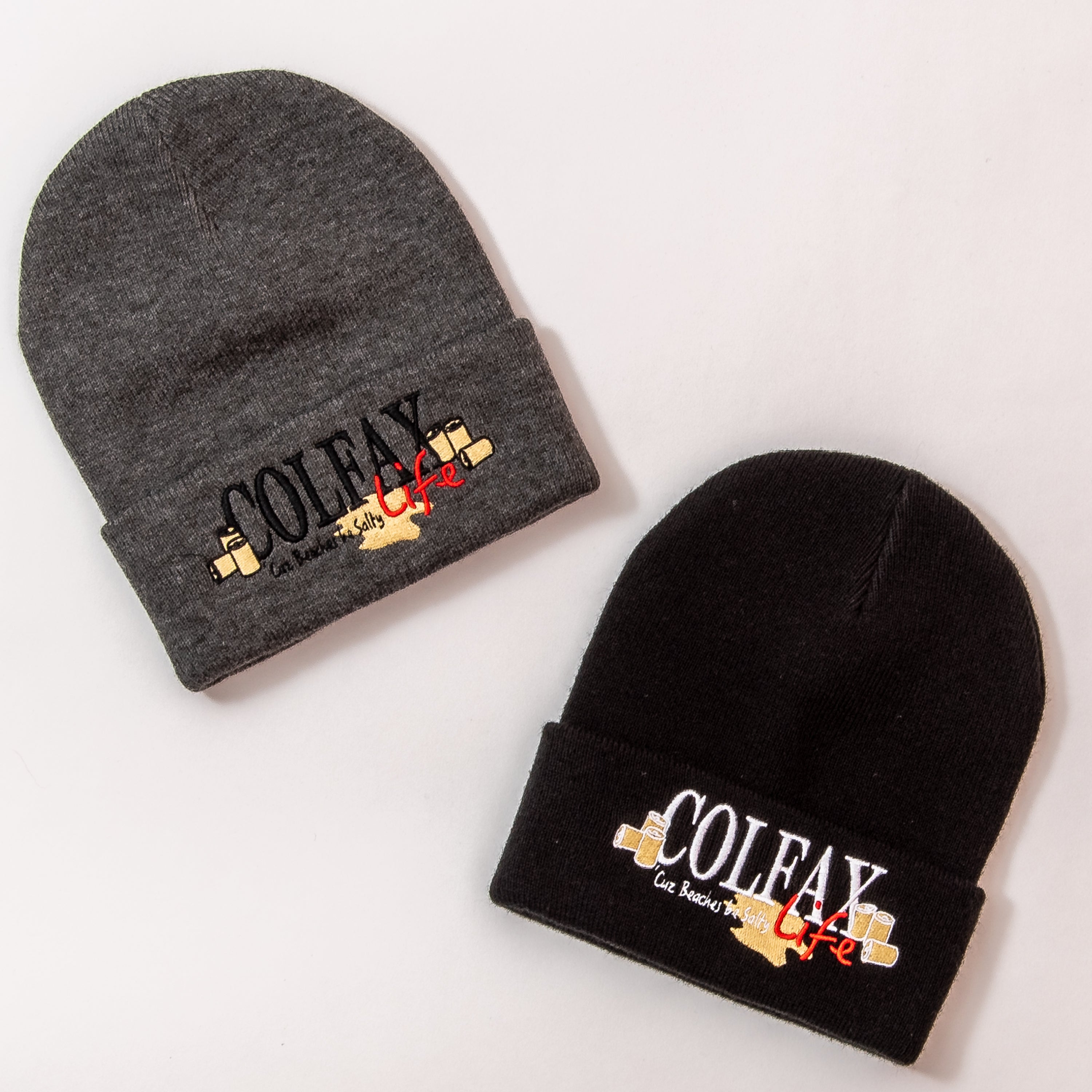 303 Boards - Colfax Life Beanie (Black/Grey) *SALE