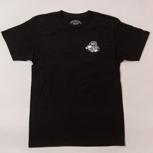 303 Boards - 303 X Todd Bratrud Stickorama Shirt (Black)