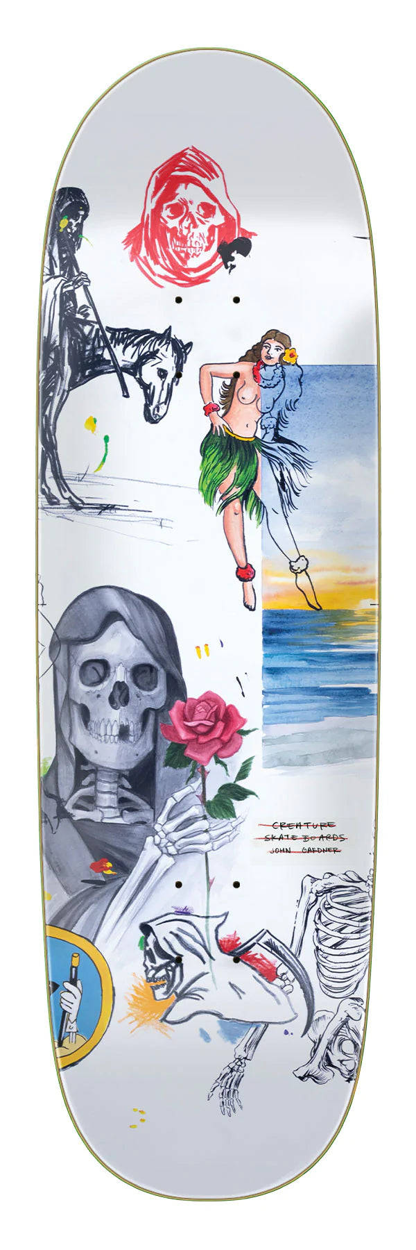 Creature - Gardner Retreat Everslick Deck (8.8") *SALE