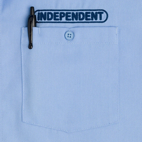 Independent - Baseplate S/S Work Top (Light Blue)