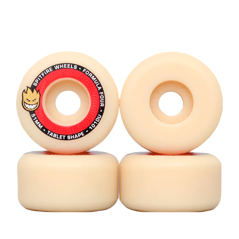 Spitfire - 101 Formula 4 Tablet Wheels (Multiple Sizes Spitfire - 101 Formula 4 Tablet Wheels (Multiple Sizes