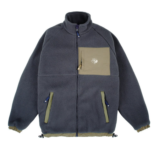 Magenta - Napurna Sherpa Jacket (Charcoal) *SALE