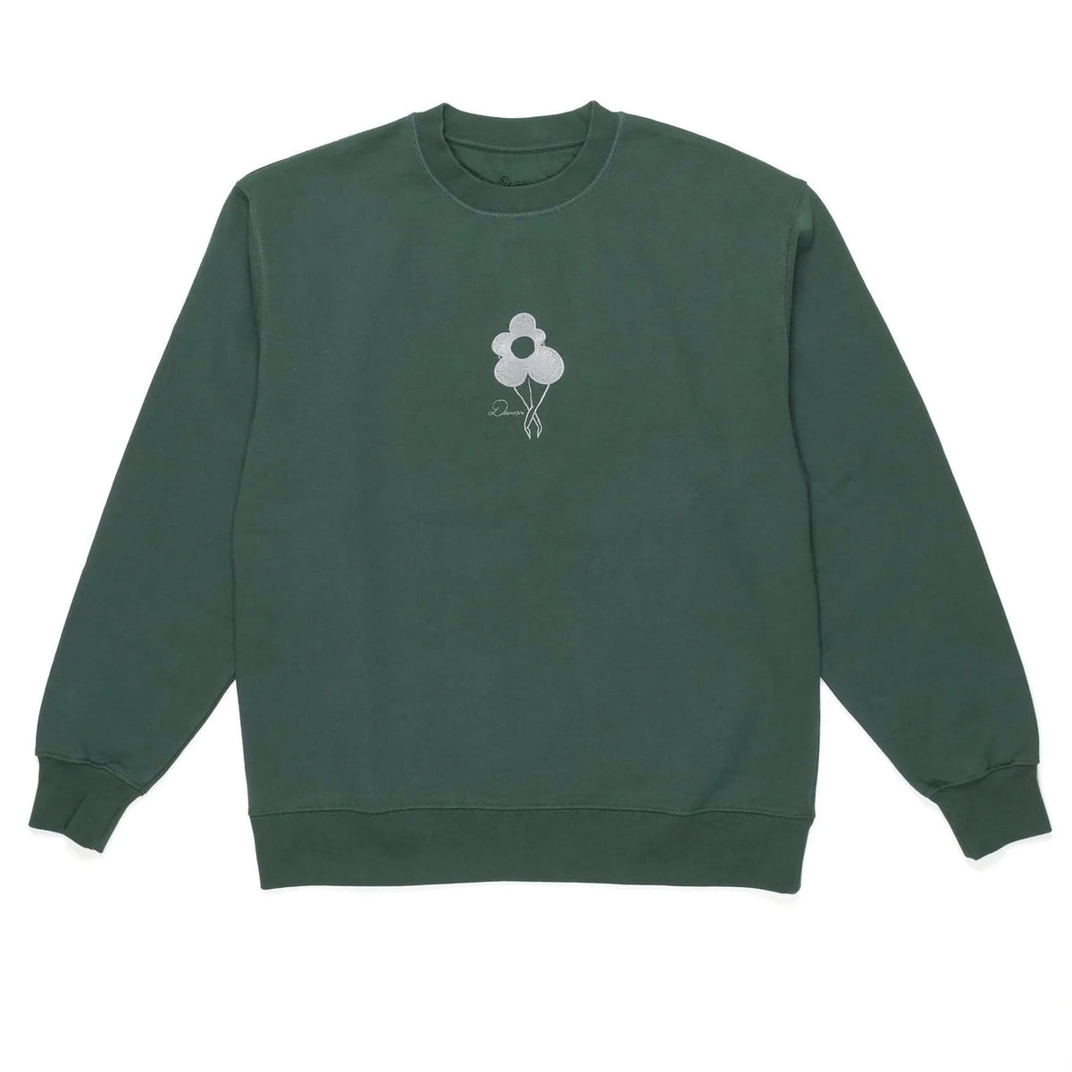 Dancer - Flower Logo Crew Sweatshirt (Turquoise) *SALE