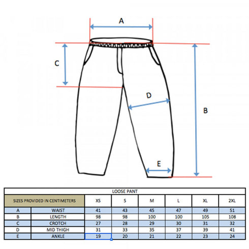 Magenta - Loose Pants (Khaki) *SALE