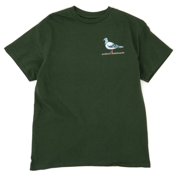 Anti Hero - Lil Pigeon Shirt (Forest Green) *SALE