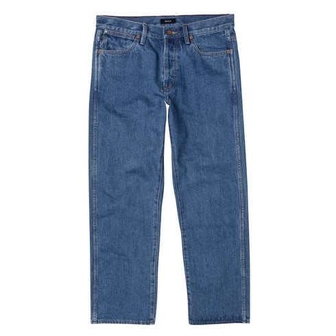RVCA - The Americana Relaxed Fit Denim (Blue Collar)