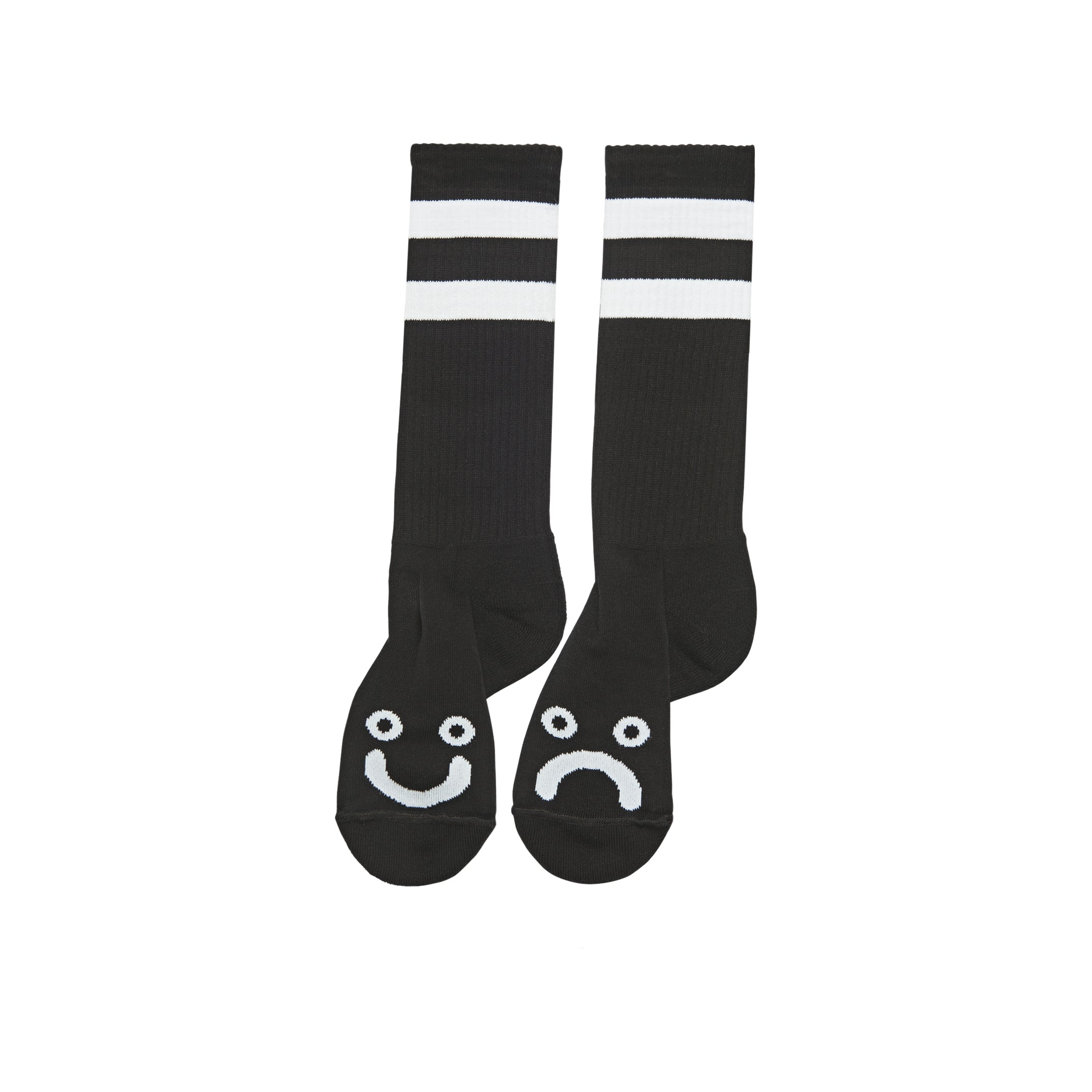 Polar - Happy Sad Sock (Black) – 303boards.com