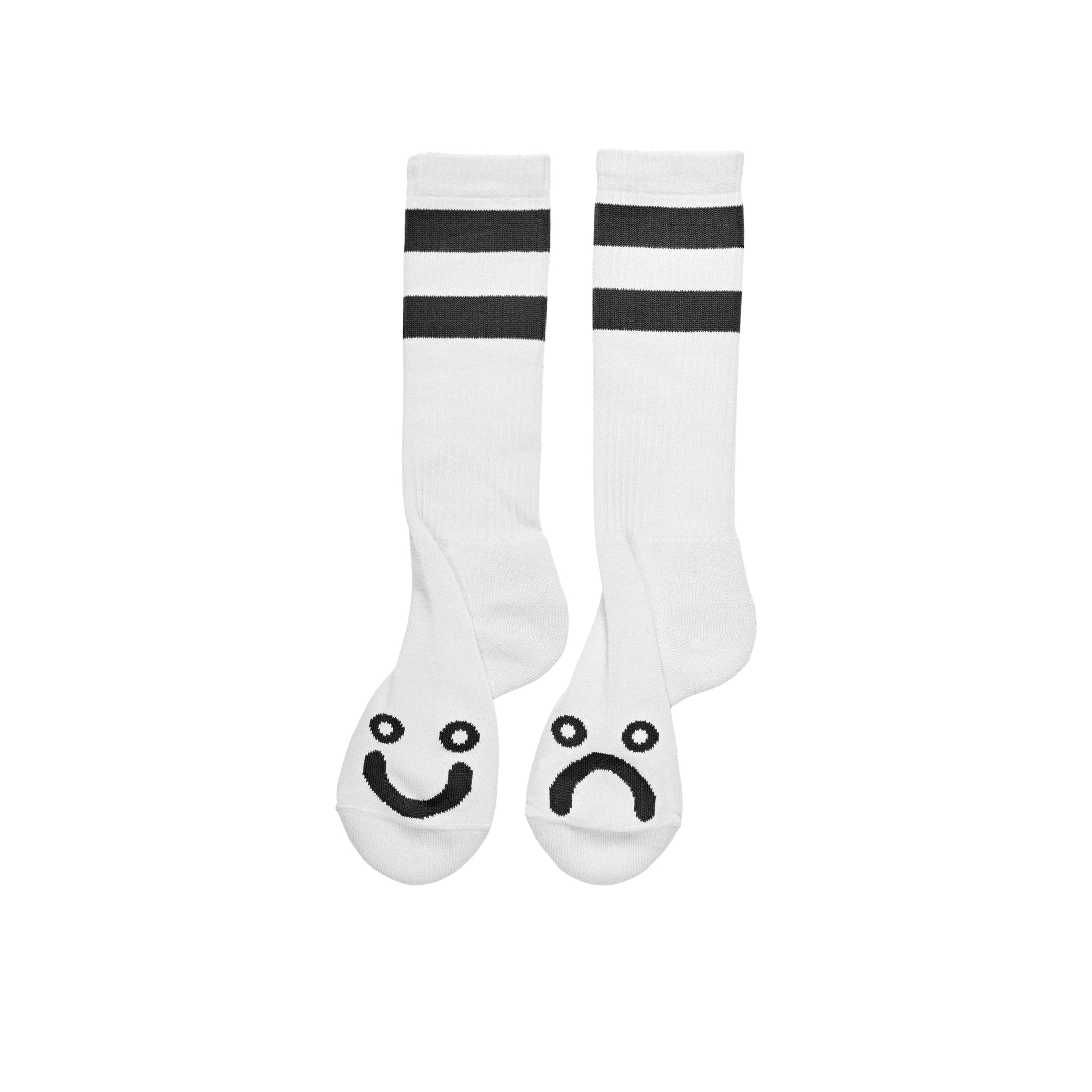 Polar - Happy Sad Sock (White) – 303boards.com
