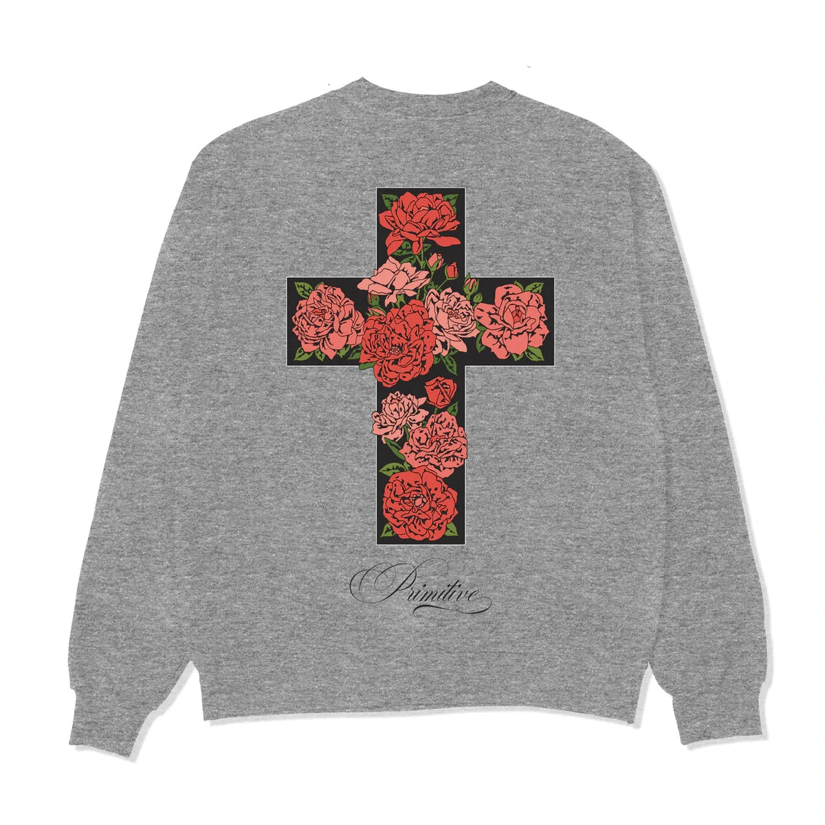 Primitive - Carmine Crewneck Sweater (Heather Grey) *SALE