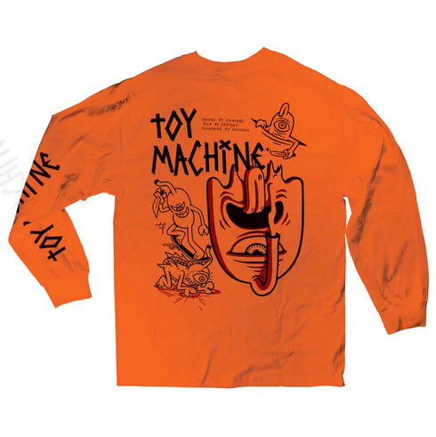 Toy Machine - Sect Cut 22 Long Sleeve Shirt (Orange)
