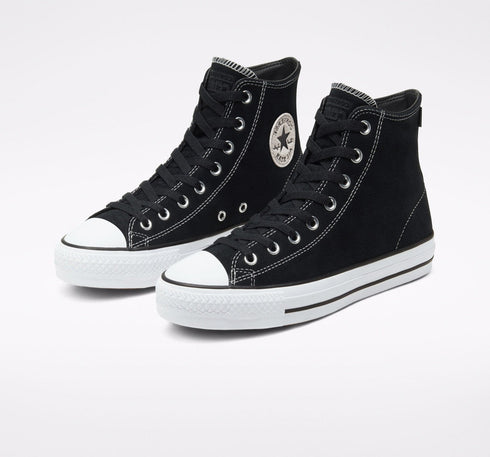 Horizontal Honorable popurrí CONS - Chuck Taylor All Star Pro Hi (Black/White) – 303boards.com