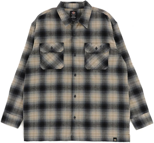Dickies - Ronnie Sandoval Flannel (Blue Ombre Plaid) *SALE