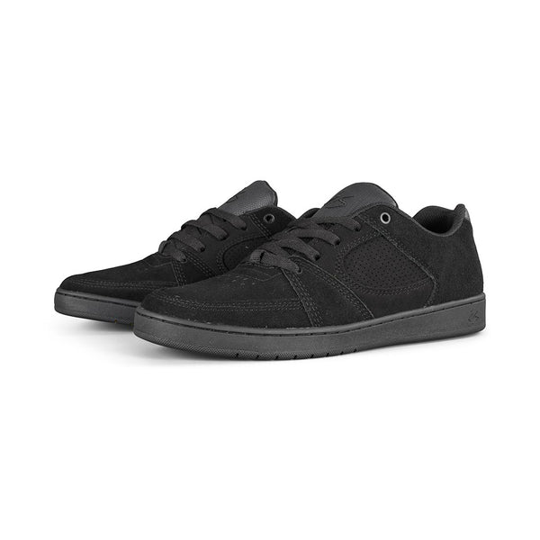 ES ACCEL SLIM X MENIKMATI MENS BLACK COLLABORATION & LIMITED SNEAKERS SHOES Men\' Accel Slim black/silver - skate shoes | éS Skateboarding main image 3