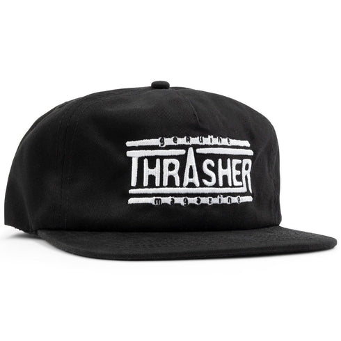 Thrasher - Genuine Snapback Hat (Black)
