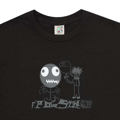 Frog - Quiet Frog Logo Shirt (Black)