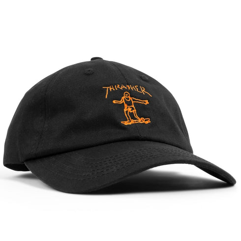Thrasher - Gonz Old Timer Hat (Black/Orange)