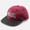 Baker - Bubble Pin Snapback Hat (Red/Black)