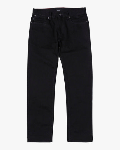 RVCA - The Weekend Relaxed Fit Denim (Black)