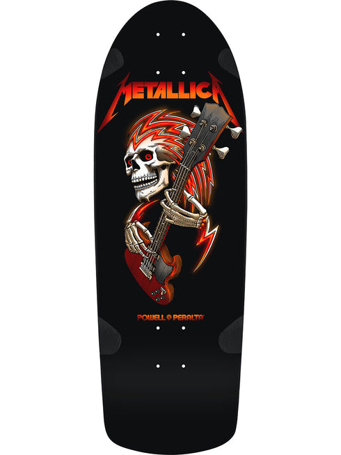 Powell - OG Metallica Collab Classic Black Deck (10")