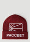 Paccbet (Rassvet) - Logo Embroidery Beanie (Red)