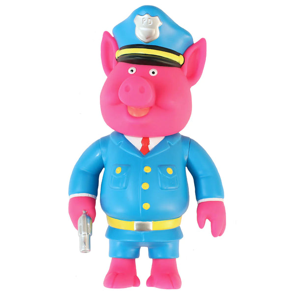 Strange Love - Pig Neon Officer Vinyl Toy