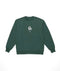 Dancer - Flower Logo Crew Sweatshirt (Turquoise)