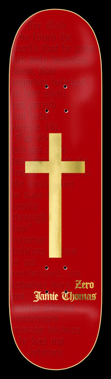 Zero - Thomas Cross Red Gold Foil Deck (8.5")